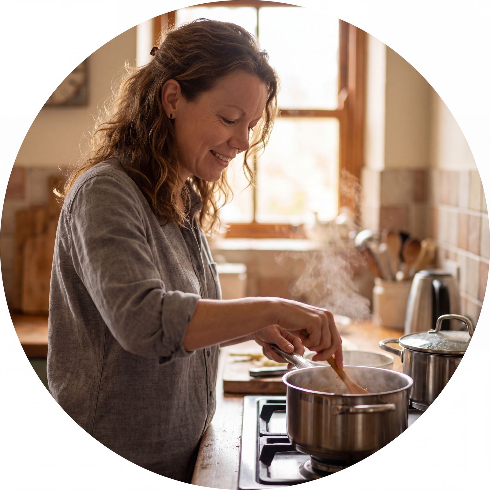 Cooking simple, real food